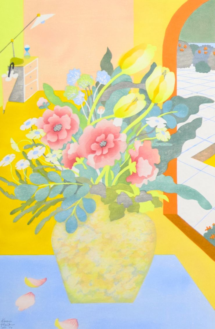 木版画「THERMO1」